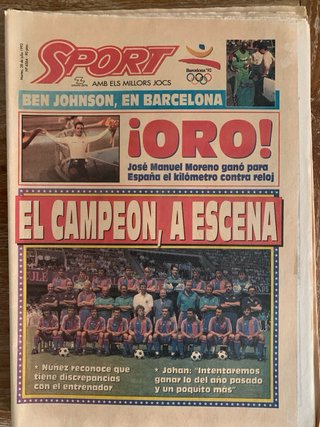 Lote Prensa JJOO Barcelona 92