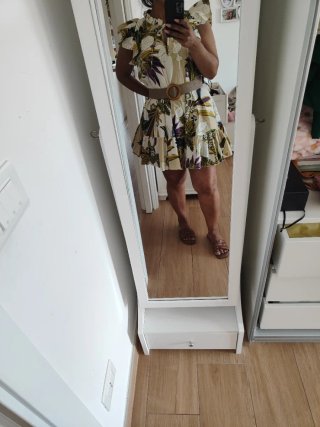 Abito donna fantasia floreale