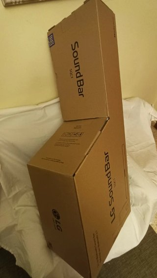 Barra de Sonido LG-SQC1 con Subwoofer Inalámbrico