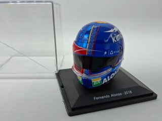 Casco Fernando Alonso esc.1/5 2018 (caja rota)