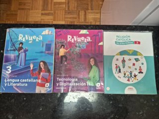 Libros de texto 3 ESO.