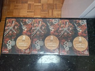 Libros de texto 3 ESO.