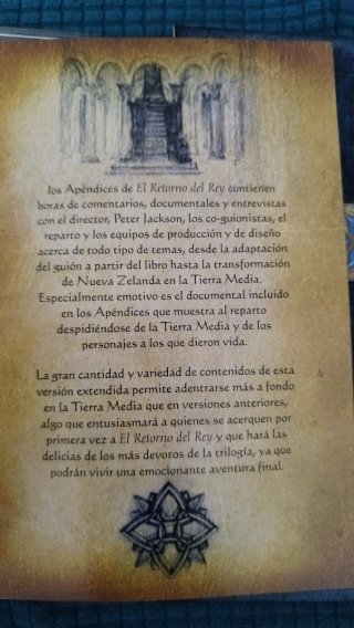 DVD El Retorno del Rey Edición Extendida