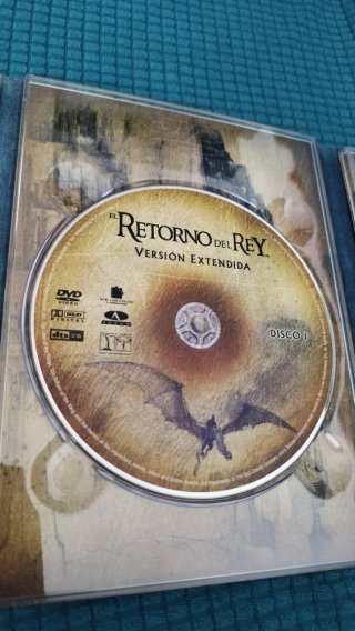 DVD El Retorno del Rey Edición Extendida