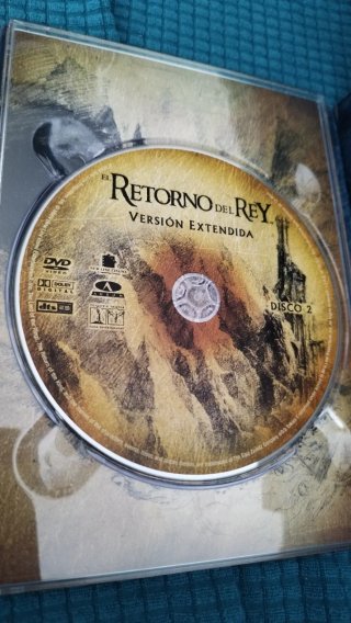 DVD El Retorno del Rey Edición Extendida