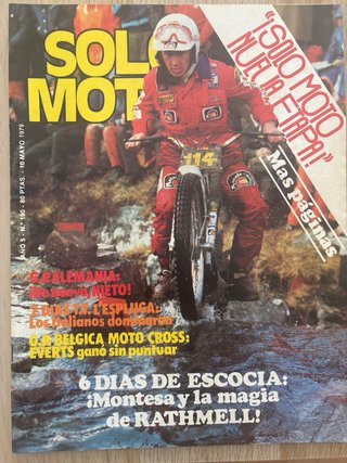 Lote 9 revistas Solo Moto (5€/unidad)