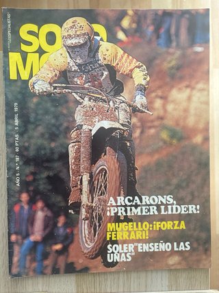 Lote 9 revistas Solo Moto (5€/unidad)