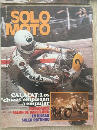 Lote 9 revistas Solo Moto (5€/unidad)