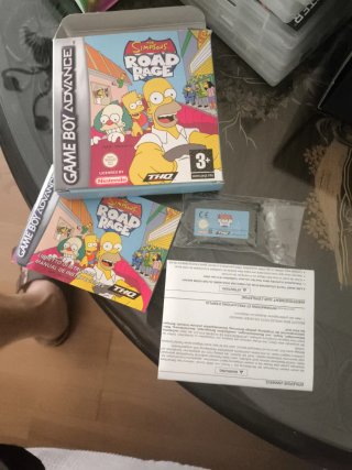 The Simpsons Road Rage Game Boy Advance