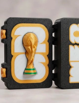 Caja Mundial FIFA Cromos+llavero argentina