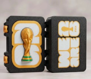Caja Mundial FIFA Cromos+llavero argentina