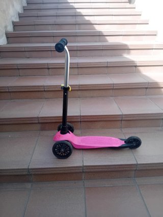 Patinete infantil 3 ruedas rosa