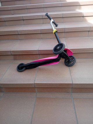 Patinete infantil 3 ruedas rosa
