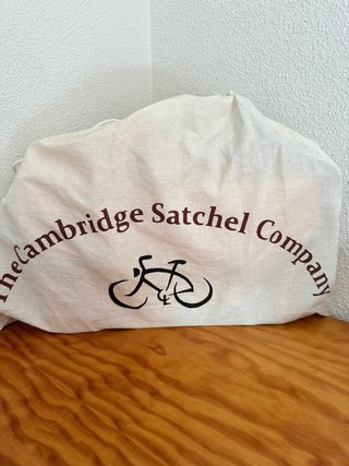 Bolso Cambridge Satchel Company Amarillo