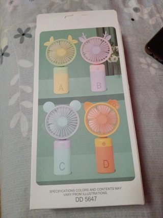 Ventilador USB Portátil Mano/Escritorio