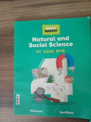 Libro y cuderno. Natural and Social Sciences World