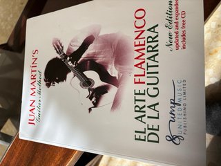 Libro Juan Martín Guitarra Flamenca - Método