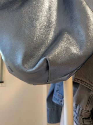 Bolso BIBA azul plateado