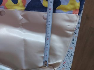 Bolsa interior O bag beige y multicolor