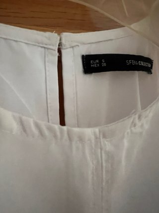 Vestido Sfera T. S blanco