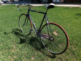 Bicicleta Carretera Peugeot Vintage Azul