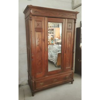 Armario Modernista Madera con Espejo