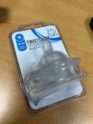 Tetina Anticólico Plus 6m+, Multicolor Multiplus, 6 g