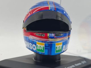 Casco Fernando Alonso 2018 Esc. 1/5. Nuevo