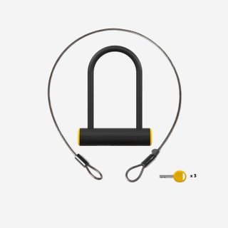 Horquilla Antirrobo Bici 900M ART2 + Cable