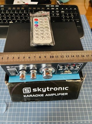 Amplificador Karaoke Skytronic AV-360