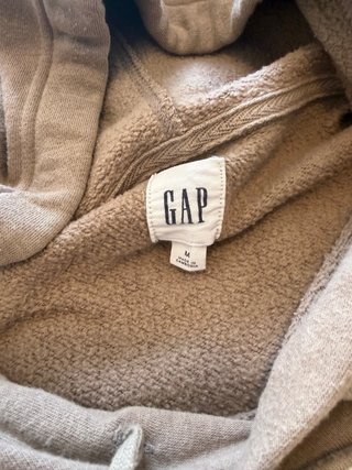 Sudadera GAP Hombre Talla M Marrón
