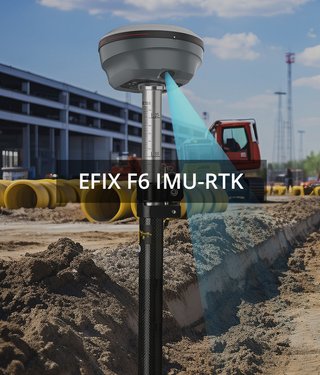 GPS GNSS EFIX F6 VISION IMU-RTK