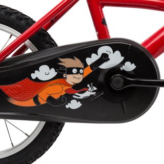 BICICLETA NIÑOS 16" HYPER HERO rojo