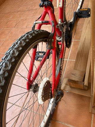Bicicleta BH Over-X Roja