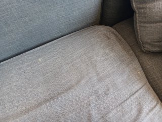 Sofá modular gris 4 plazas