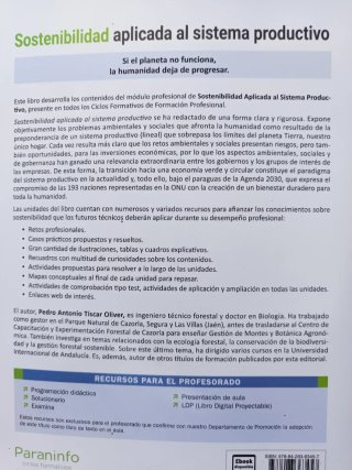 LIBRO Sostenibilidad aplicada a sistema productivo