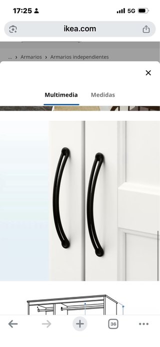 Armario Blanco Ikea SONGESAND