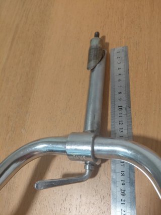 Potencia y manillar de bicicleta g.a.c