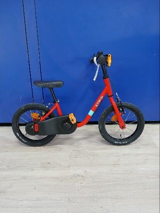 Bicicleta 14 pulgadas niños 3-5 Años 2 en 1 Discover 500