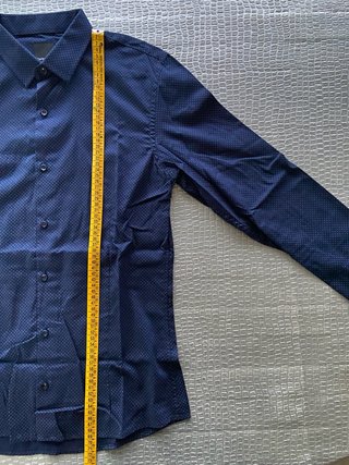 Camicia David Haward blu uomo