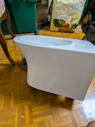 WC  empotrado WC porcelana