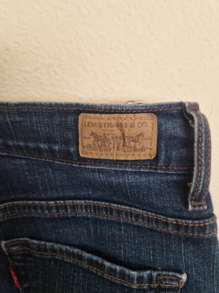 Pantalones Levi's Azules Mujer