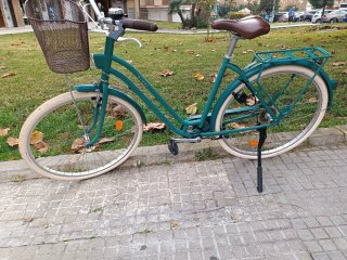 Bicicleta Paseo ELOPS 520 Verde