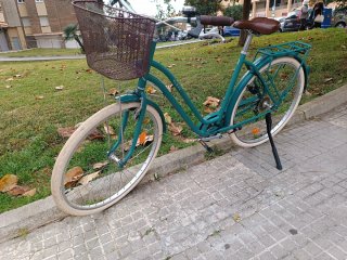 Bicicleta Paseo ELOPS 520 Verde