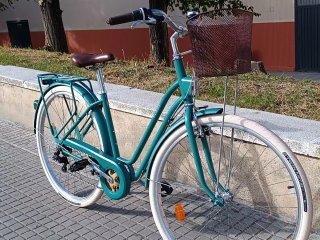 Bicicleta Paseo ELOPS 520 Verde