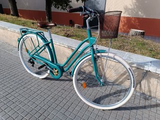 Bicicleta Paseo ELOPS 520 Verde