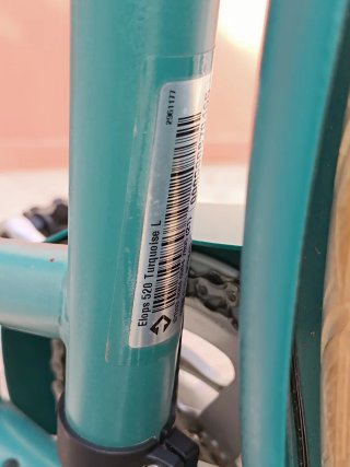 Bicicleta Paseo ELOPS 520 Verde