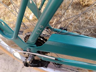 Bicicleta Paseo ELOPS 520 Verde