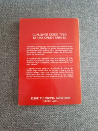 el genio de la botella, elige tu propia aventura