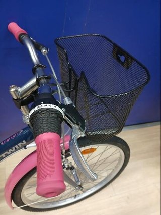 Bicicleta paseo niños 24 Pulgadas Original 500 azul rosa